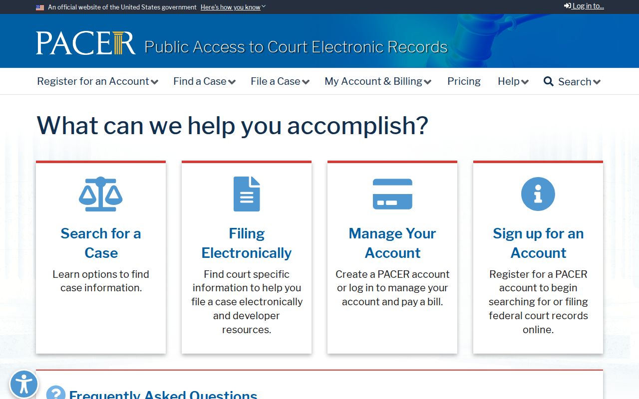 Garden County federal criminal court case PACER search